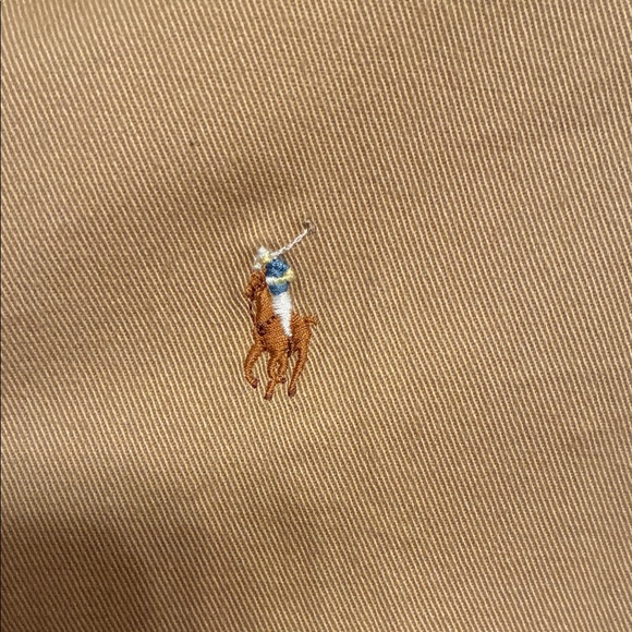 Polo Ralph Lauren Camel Long Sleeve Dress with Belt - Picture 3 of 11